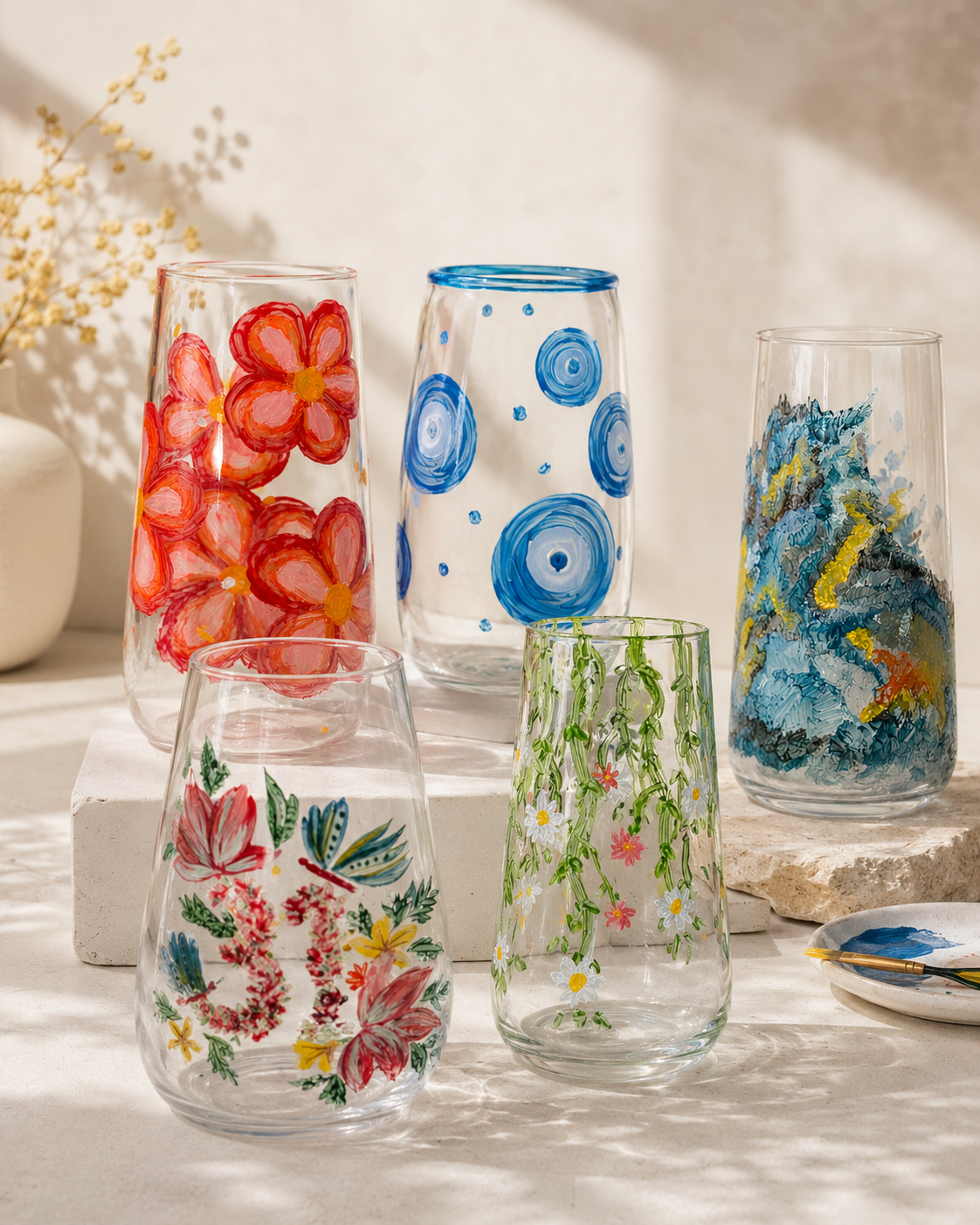 Glass Cup Painting Workshop